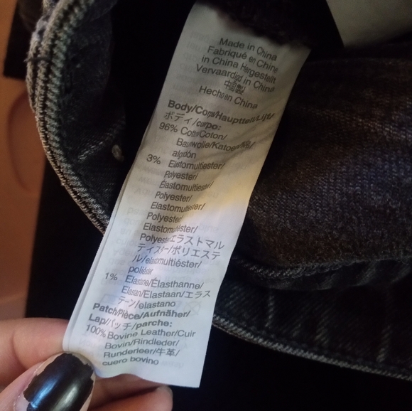 Madewell Women's The Curvy Perfect Vintage Jean Straight Leg Black Size Small 26 - Picture 11 of 12